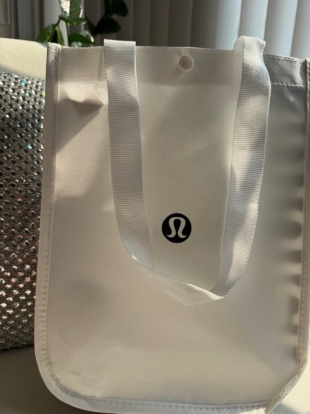 Lululemon Brand New Small BAG reusable tote eco-friendly yoga, casual, gym,